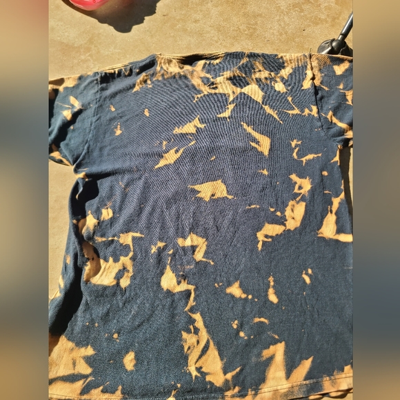 Hand made acid washed run dmc shirt size large - Picture 6 of 6